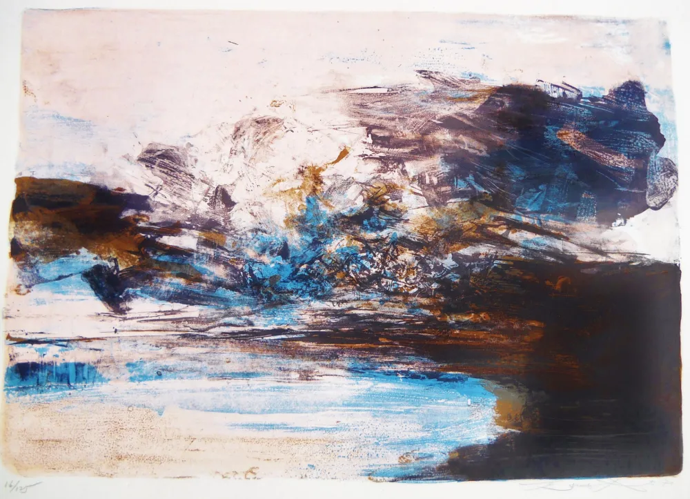Lithografie Zao - Untitled
