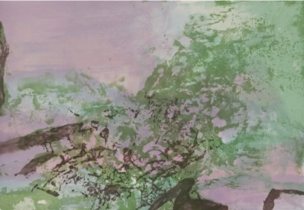 Lithografie Zao - Untitled