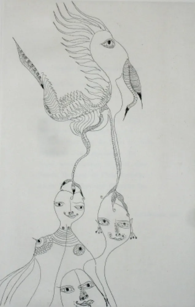 Ets En Aquatint Zurn - Oracles et spectacles 3