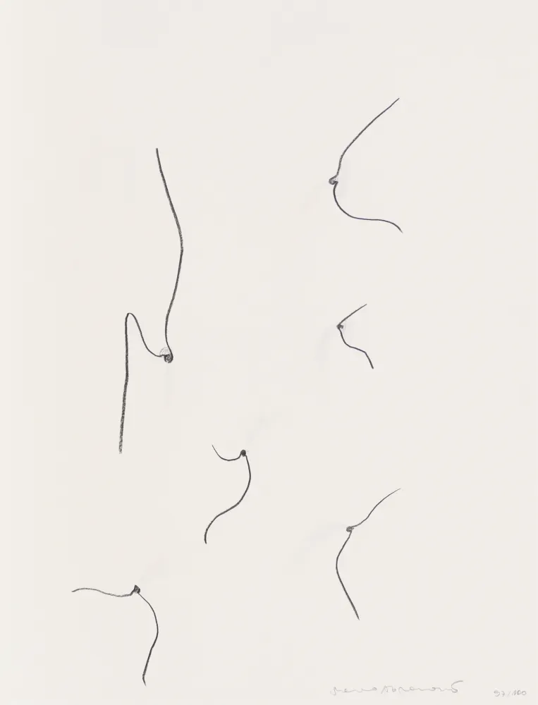 Lithografie Abramovic - Untitled