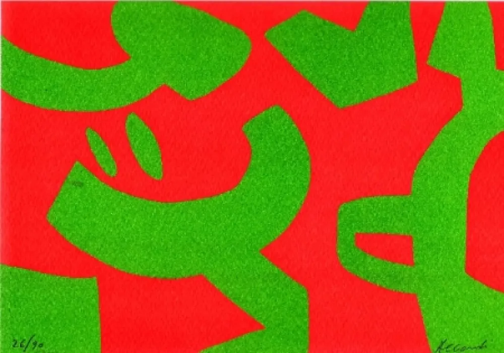 Lithografie Accardi - Senza titolo