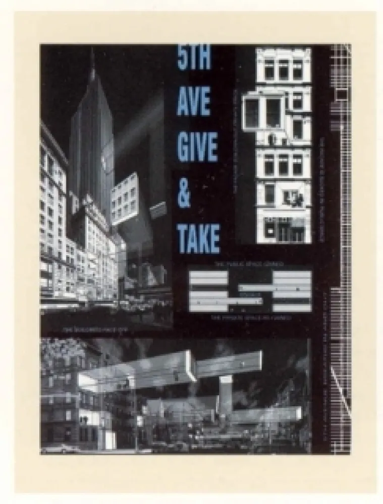 Lithografie Acconci - 5th Ave Give & Take