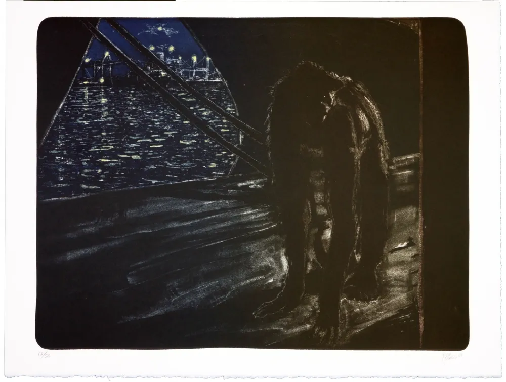 Lithografie Aceves Humana - Sans titre