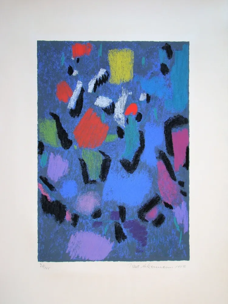 Zeefdruk Ackermann - Sphärisch Bewegtes