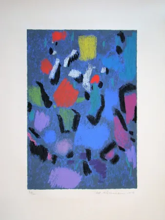 Zeefdruk Ackermann - Sphärisch Bewegtes