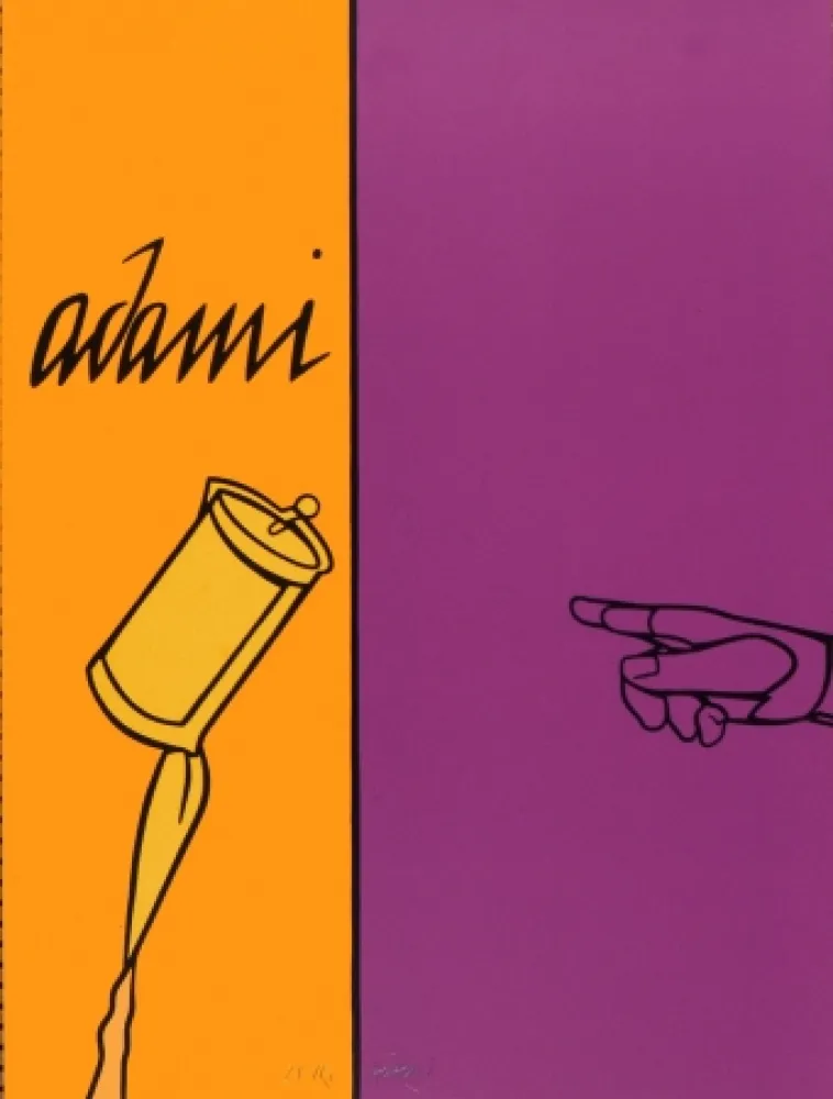 Lithografie Adami - AFF AVT N° 155