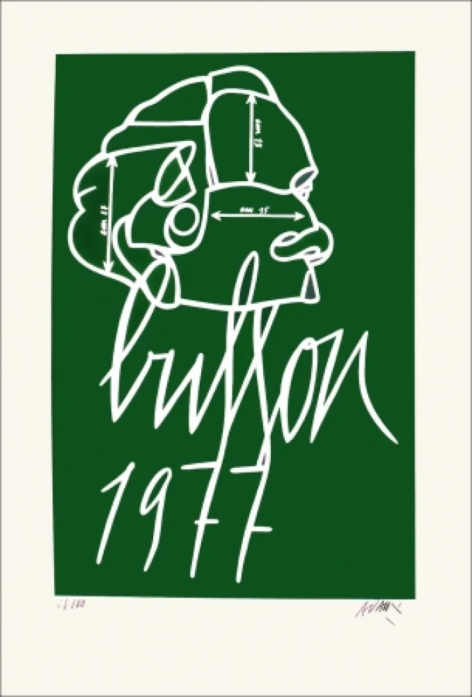 Lithografie Adami - Aff Avt Salpetrière