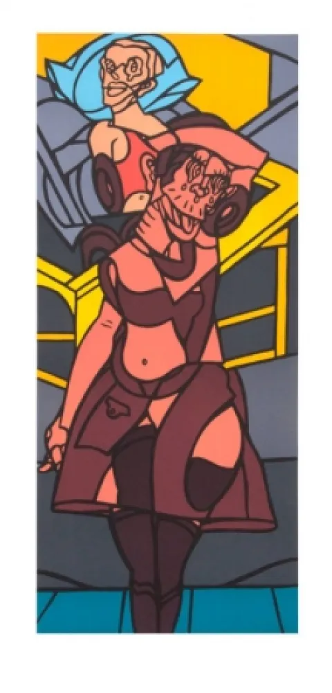 Lithografie Adami - Capriccio