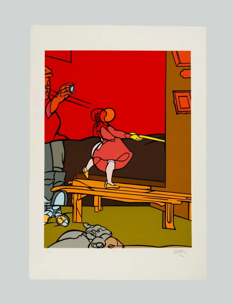 Zeefdruk Adami - Composizione