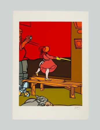 Zeefdruk Adami - Composizione