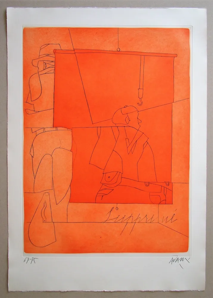 Ets Adami - Disegno di una foto di Ben Shahn