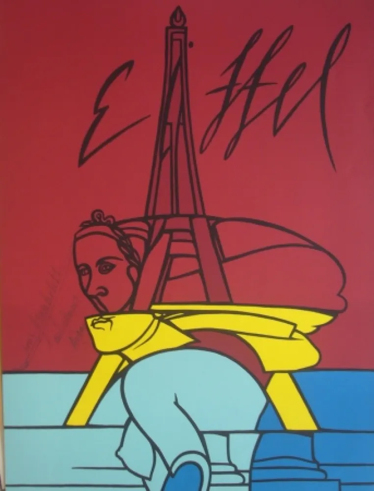 Lithografie Adami - Eiffel