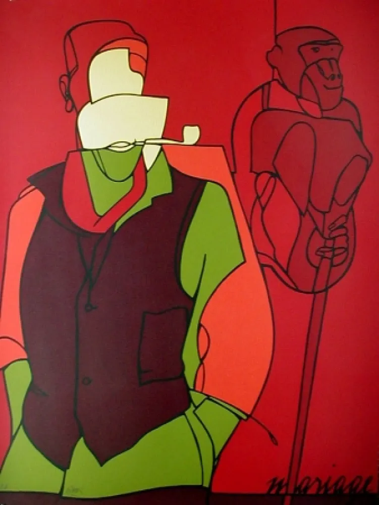 Zeefdruk Adami - Mariage