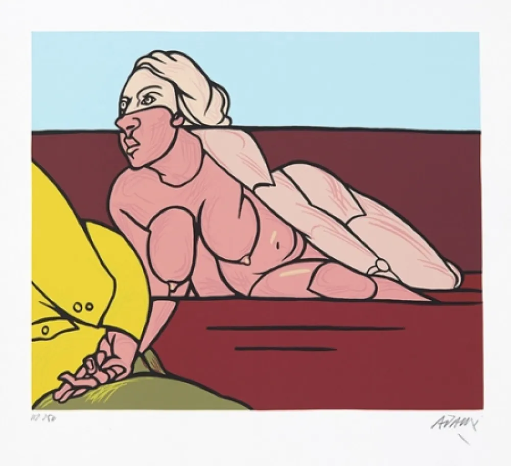 Zeefdruk Adami - Palleas et melisande