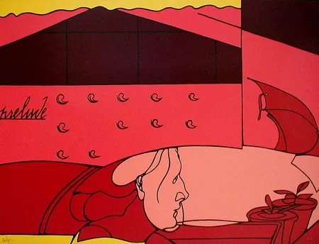 Zeefdruk Adami - Prelude