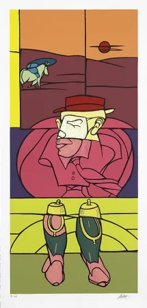 Zeefdruk Adami - Riding Boots