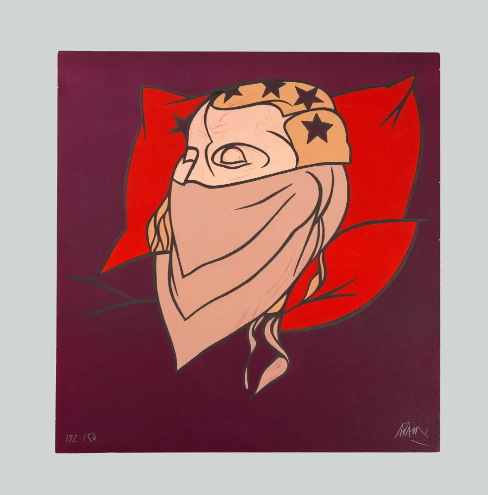 Zeefdruk Adami - Senza titolo