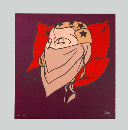 Zeefdruk Adami - Senza titolo