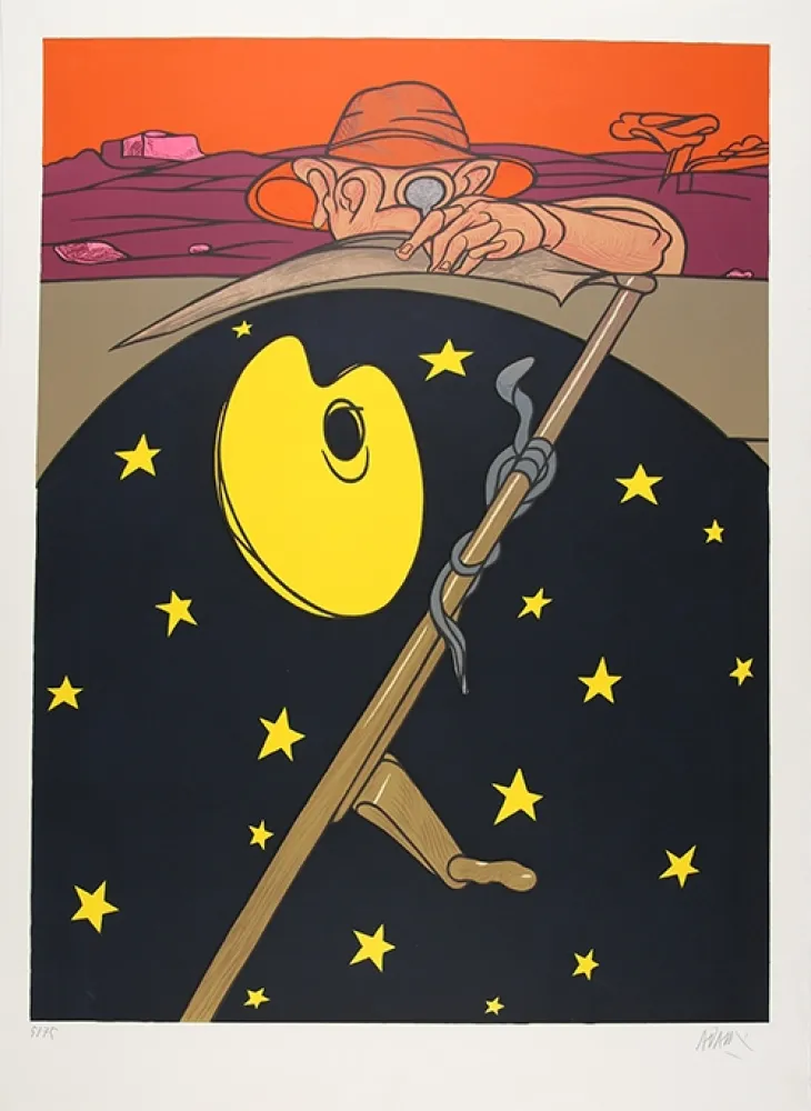 Lithografie Adami - Still Life