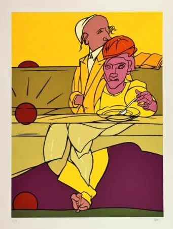 Zeefdruk Adami - TRAMONTO