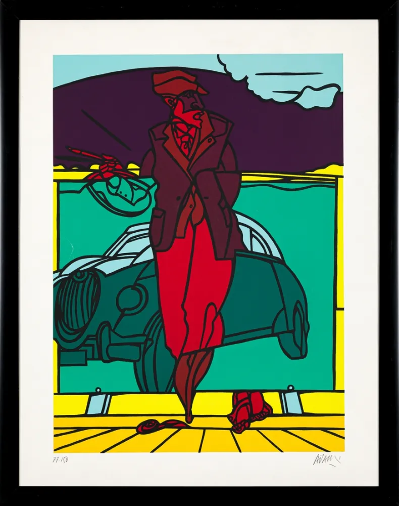 Lithografie Adami - Untitled 