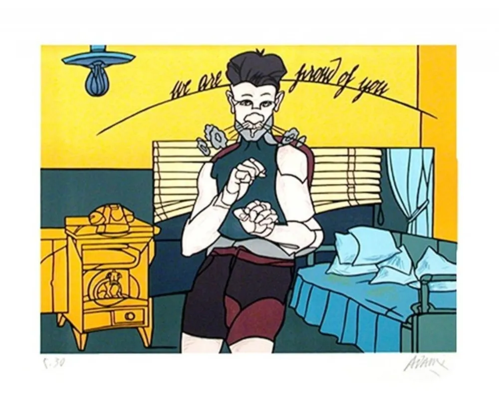 Lithografie Adami - WE ARE PROUD OF YOU