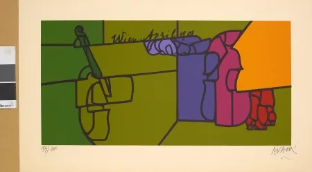 Lithografie Adami - Wien 1901