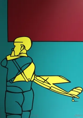 Lithografie Adami - Zürich 1976 / 77