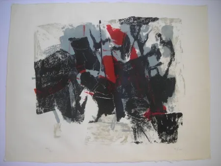 Lithografie Afro - Composizione II