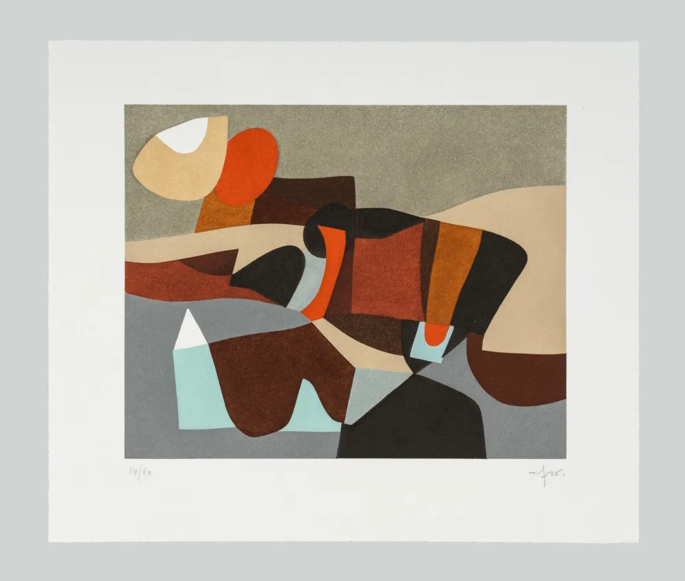 Ets En Aquatint Afro - La vie anterieure