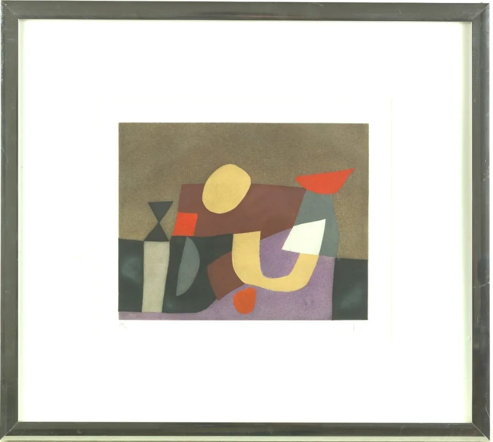 Ets En Aquatint Afro - Le Voyage