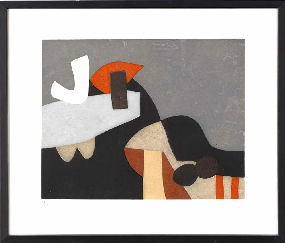 Ets En Aquatint Afro - L'Invitation au Voyage (A)