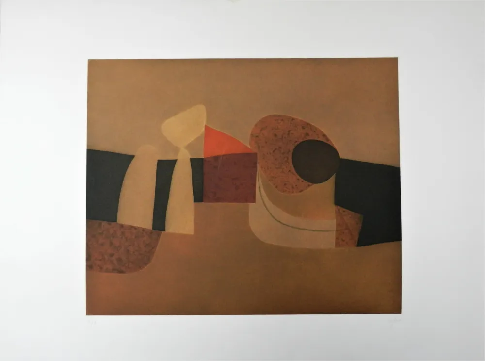 Ets En Aquatint Afro - Piccola Terra