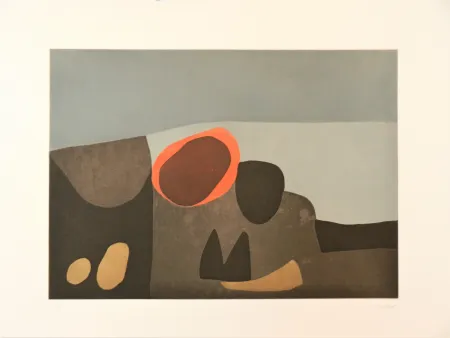 Ets En Aquatint Afro - Vulcani 2