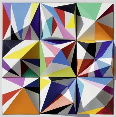 Lithografie Agam - Andromedar IV