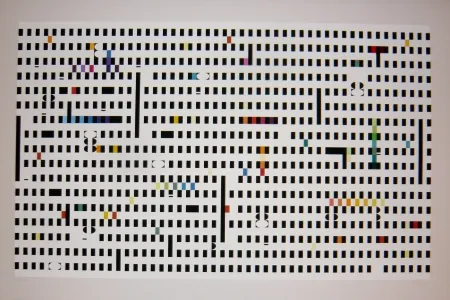 Zeefdruk Agam - Composition 2