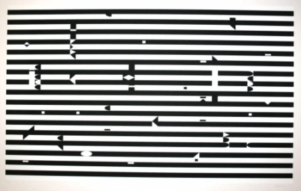 Zeefdruk Agam - SANS TITRE