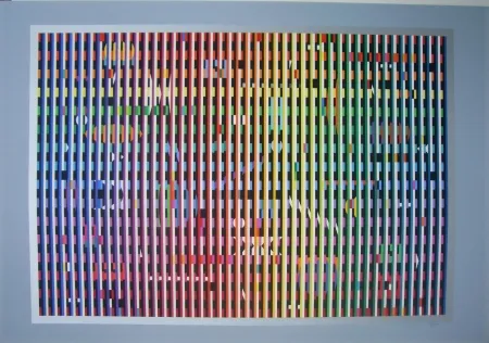 Zeefdruk Agam - Sans titre