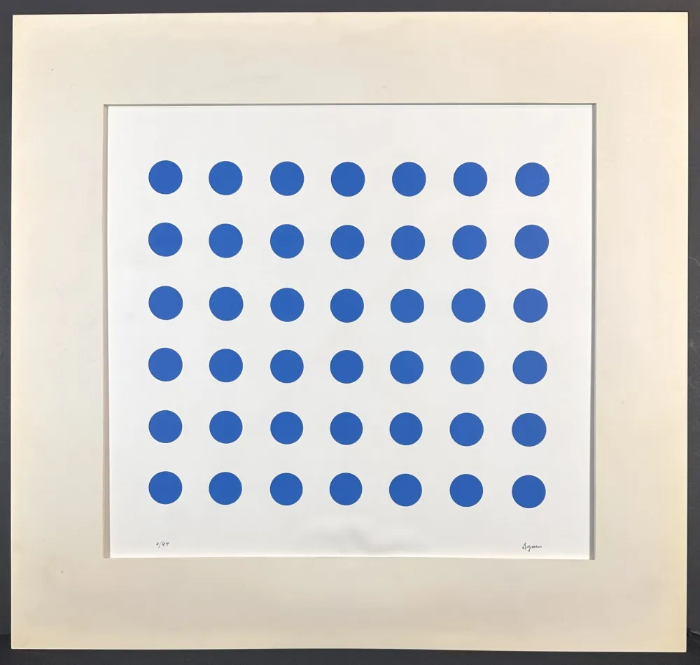 Lithografie Agam - Transformable Dialogue #1