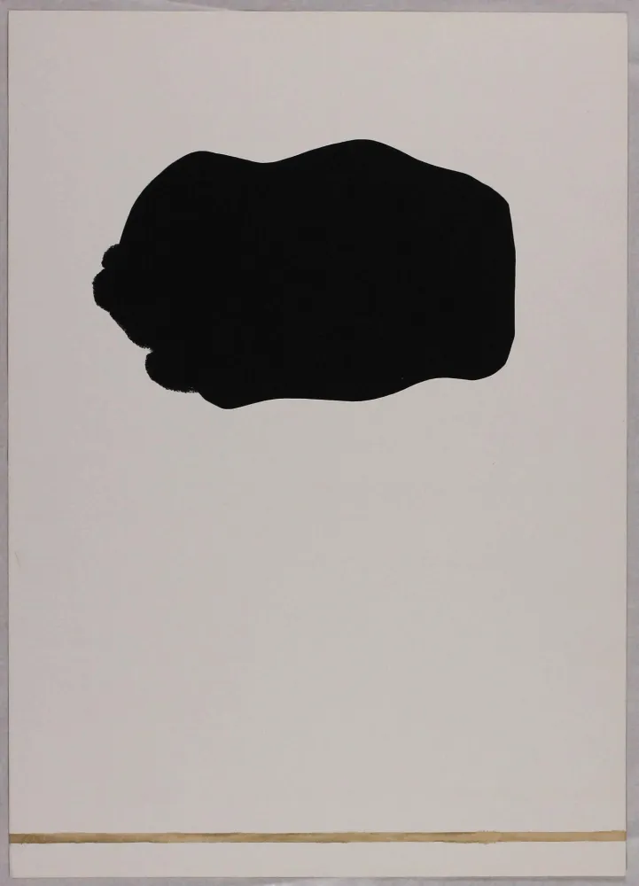 Zeefdruk Agnetti - Plate A from 'Spazio perduto e spazio costruito' portfolio