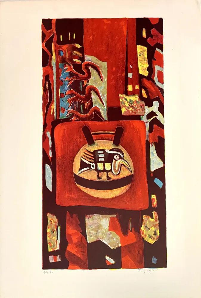 Lithografie Agostini  - L'Oiseau