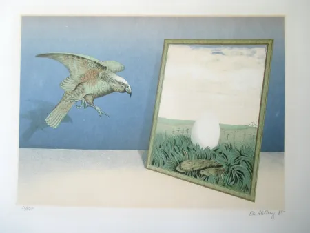 Lithografie Ahlberg - Fata Morgana