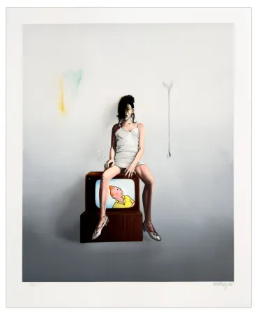 Lithografie Ahlberg - Home Alone