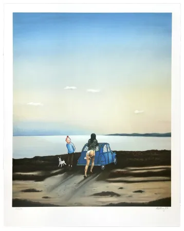 Lithografie Ahlberg - Morning as Broken