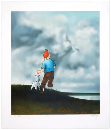 Lithografie Ahlberg - Sans titre