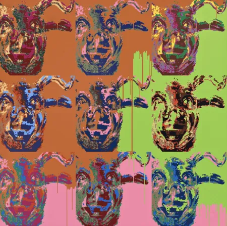 Zeefdruk Ai - Year of the Ox