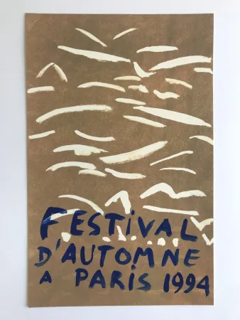 Zeefdruk Aillaud - Festival d'automne à Paris