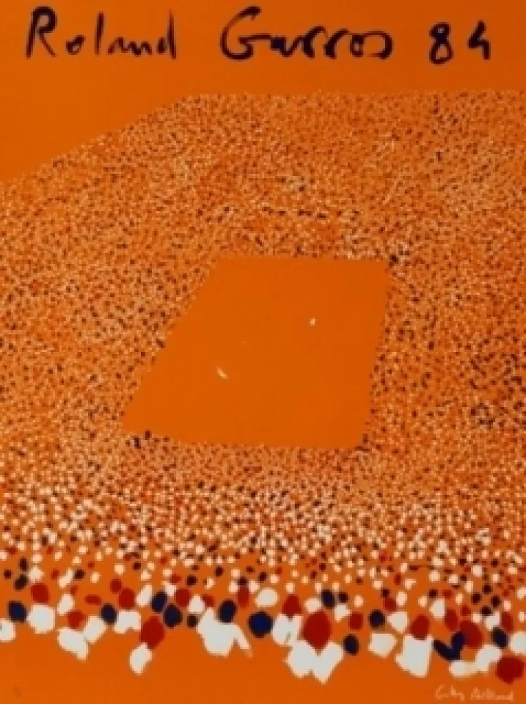 Lithografie Aillaud - Roland Garros 84