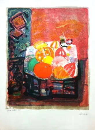 Lithografie Aizpiri - Composition