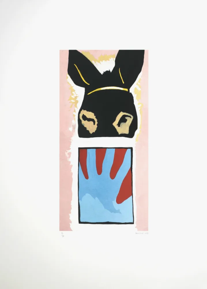 Lithografie Alberola - L'Ane, 1995 - Hand-signed!